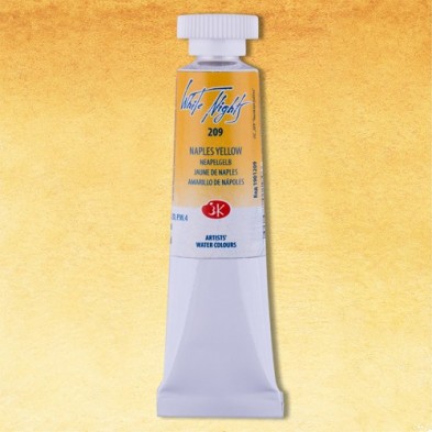Material Bellas Artes - Pintura - Acuarelas White Nights en tubo 10 ml. Amarillo de Nápoles 209 | totenart.com