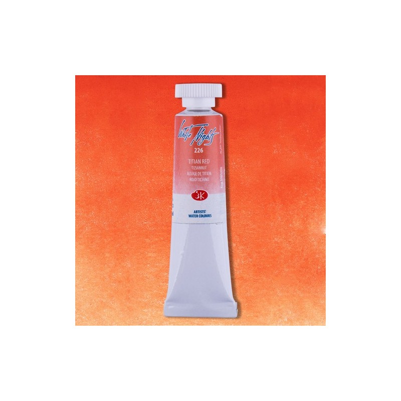 Material Bellas Artes - Pintura - Acuarelas White Nights en tubo 10 ml. Rojo Ticiano 226 | totenart.com