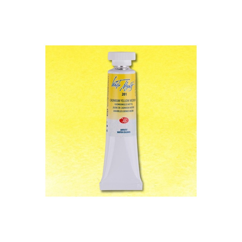 Material Bellas Artes - Pintura - Acuarelas White Nights en tubo 10 ml. Amarillo de Cadmio Medio 201 | totenart.com