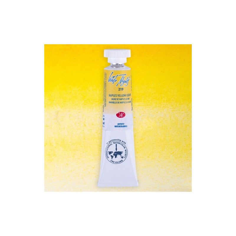 Material Bellas Artes - Pintura - Acuarelas White Nights en tubo 10 ml. Amarillo de Nápoles Claro 219 | totenart.com