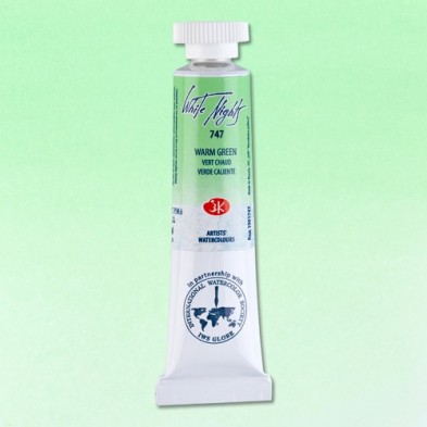 Material Bellas Artes - Pintura - Acuarelas White Nights en tubo 10 ml. Verde Cálido 747 (Pastel) | totenart.com