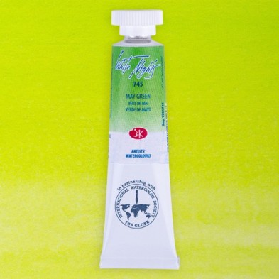 Material Bellas Artes - Pintura - Acuarelas White Nights en tubo 10 ml. Verde Mayo 745 | totenart.com