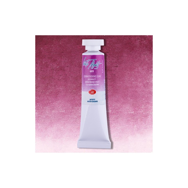 Material Bellas Artes - Pintura - Acuarelas White Nights en tubo 10 ml. Lila Quinacridona 609 | totenart.com