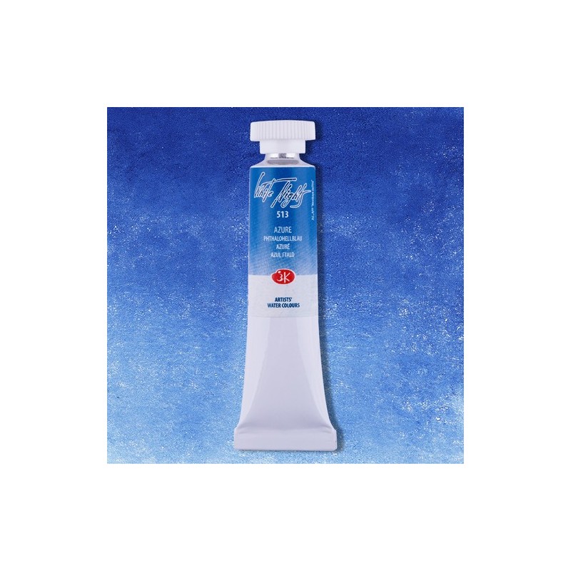 Material Bellas Artes - Pintura - Acuarelas White Nights en tubo 10 ml. Azul Ftalocianina 513 | totenart.com
