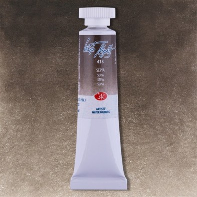 Material Bellas Artes - Pintura - Acuarelas White Nights en tubo 10 ml. Sepia 413 | totenart.com