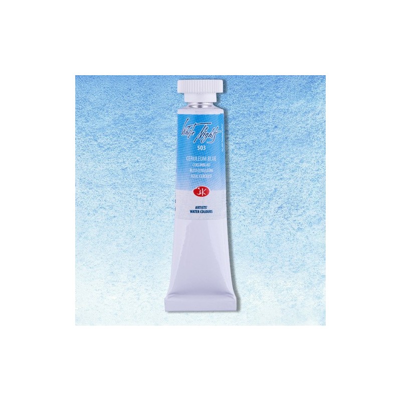 Material Bellas Artes - Pintura - Acuarelas White Nights en tubo 10 ml. Azul Cerúleo 503 | totenart.com