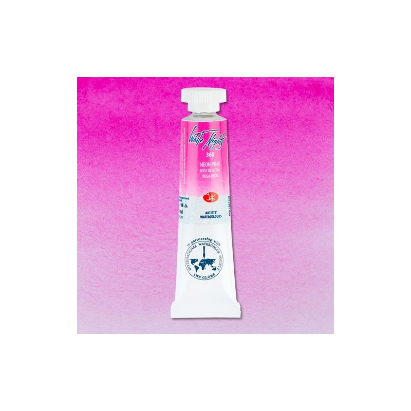 Material Bellas Artes - Pintura - Acuarelas White Nights en tubo 10 ml. Rosa Neón 368 | totenart.com