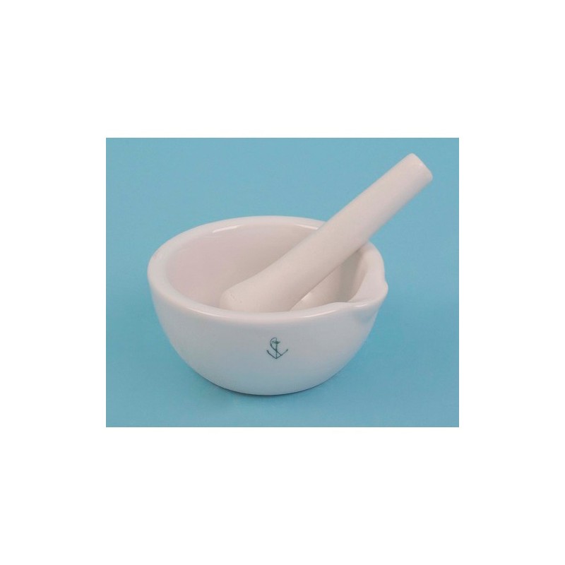 Material Bellas Artes - Pintura - Mortero de porcelana con moleta para pintura ** | totenart.com