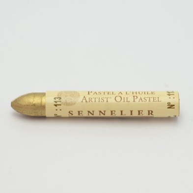 Material Bellas Artes - Pintura - Pastel al óleo Sennelier iridesciente 5ml Oro Pálido Rico | totenart.com