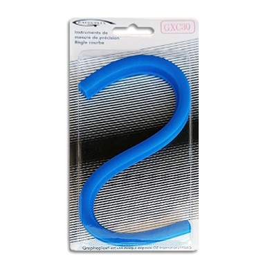 Material Bellas Artes - Pintura - Regla flexible (sin graduar) 30 cm.   | totenart.com
