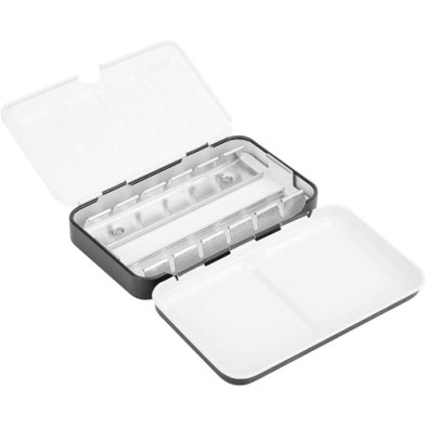 \nMaterial Bellas Artes - Pintura - Caja acuarelas vacía metal 12 1/2 godets WN ** | totenart.com