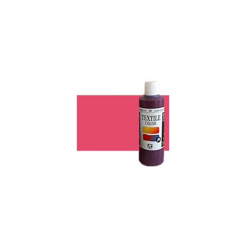 Material Bellas Artes - Pintura - Pintura Textil Vallejo Rojo n. 22, 200 ml. | totenart.com