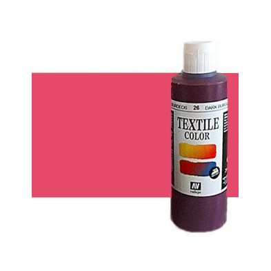 Material Bellas Artes - Pintura - Pintura Textil Vallejo Rojo n. 22, 200 ml. | totenart.com
