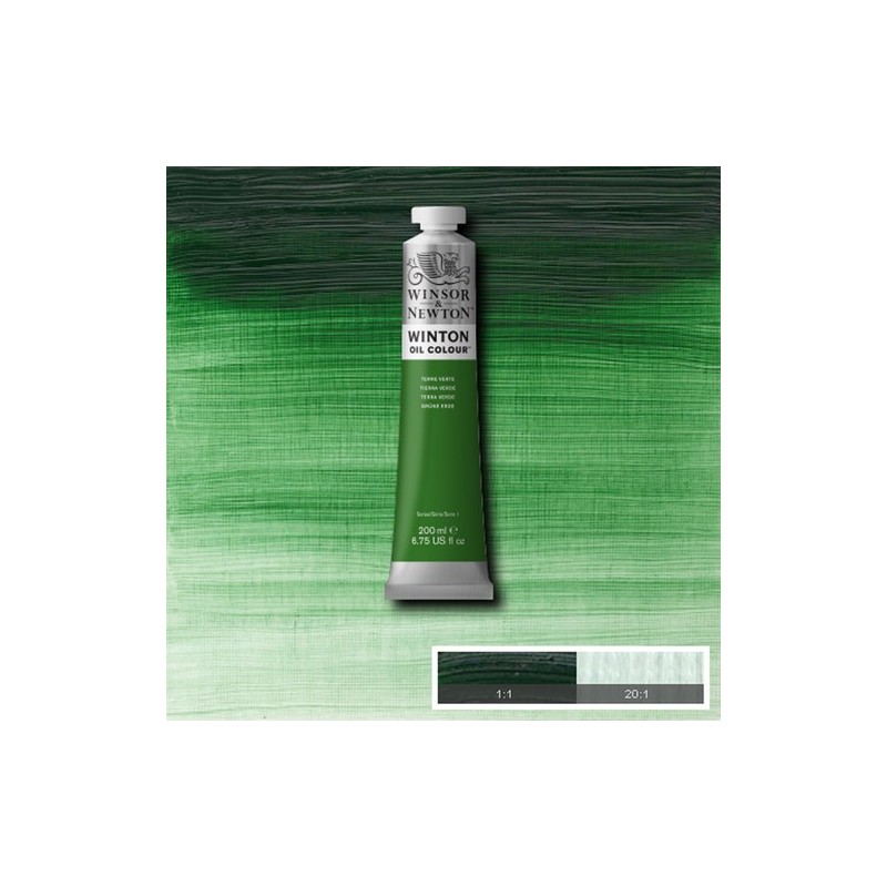 Material Bellas Artes - Pintura - Óleo Winsor & Newton Winton color Tierra Verde (200 ml) | totenart.com