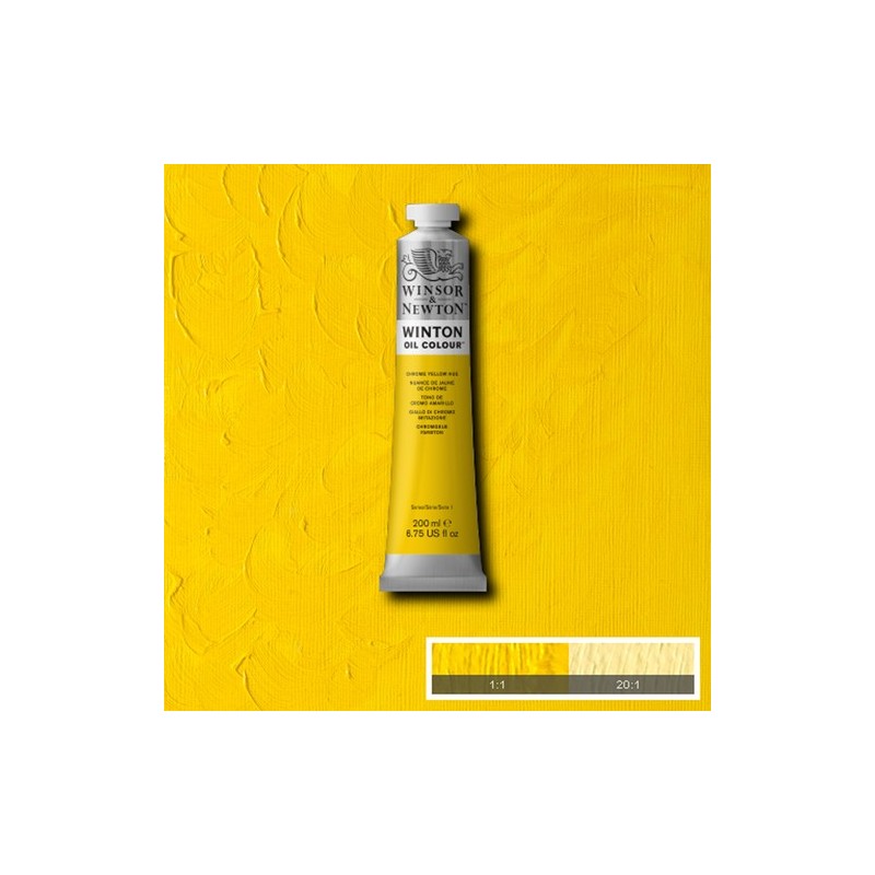 Material Bellas Artes - Pintura - Óleo Winsor & Newton Winton color Tono de Cromo Amarillo (200 ml) | totenart.com