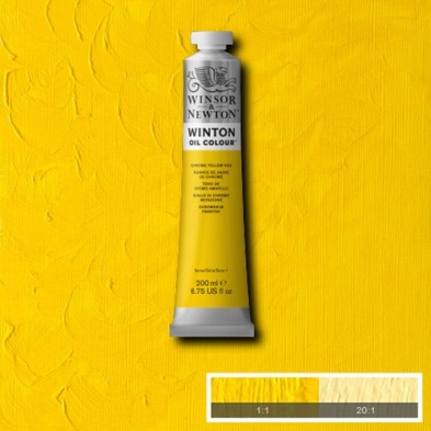 Material Bellas Artes - Pintura - Óleo Winsor & Newton Winton color Tono de Cromo Amarillo (200 ml) | totenart.com