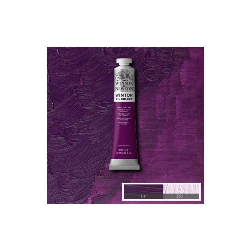 Material Bellas Artes - Pintura - Óleo Winsor & Newton Winton color tono violeta cobalto (200 ml) | totenart.com
