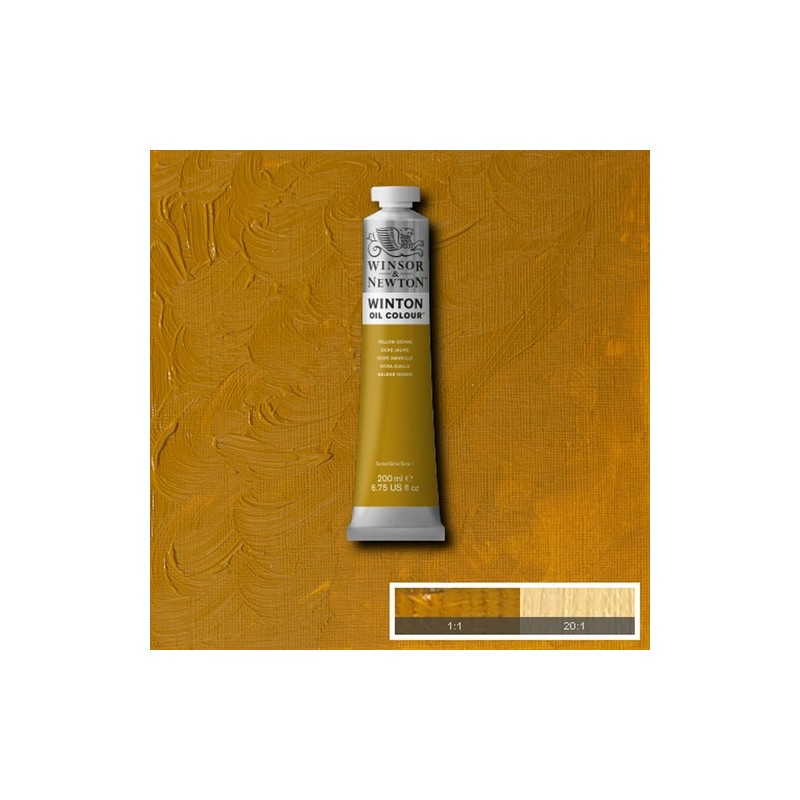 Material Bellas Artes - Pintura - Óleo Winsor & Newton Winton color ocre amarillo (200 ml) | totenart.com