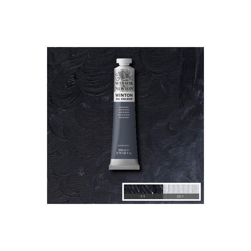 Material Bellas Artes - Pintura - Óleo Winsor & Newton Winton color Gris de Payne (200 ml) | totenart.com