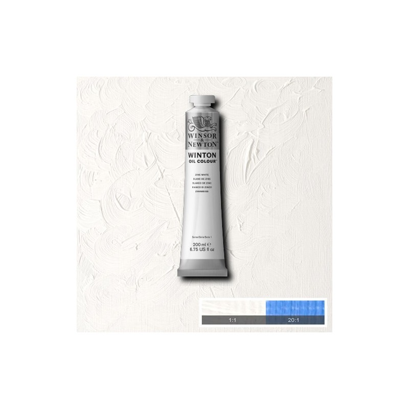 Material Bellas Artes - Pintura - Óleo Winsor & Newton Winton color Blanco de Zinc (200 ml) | totenart.com