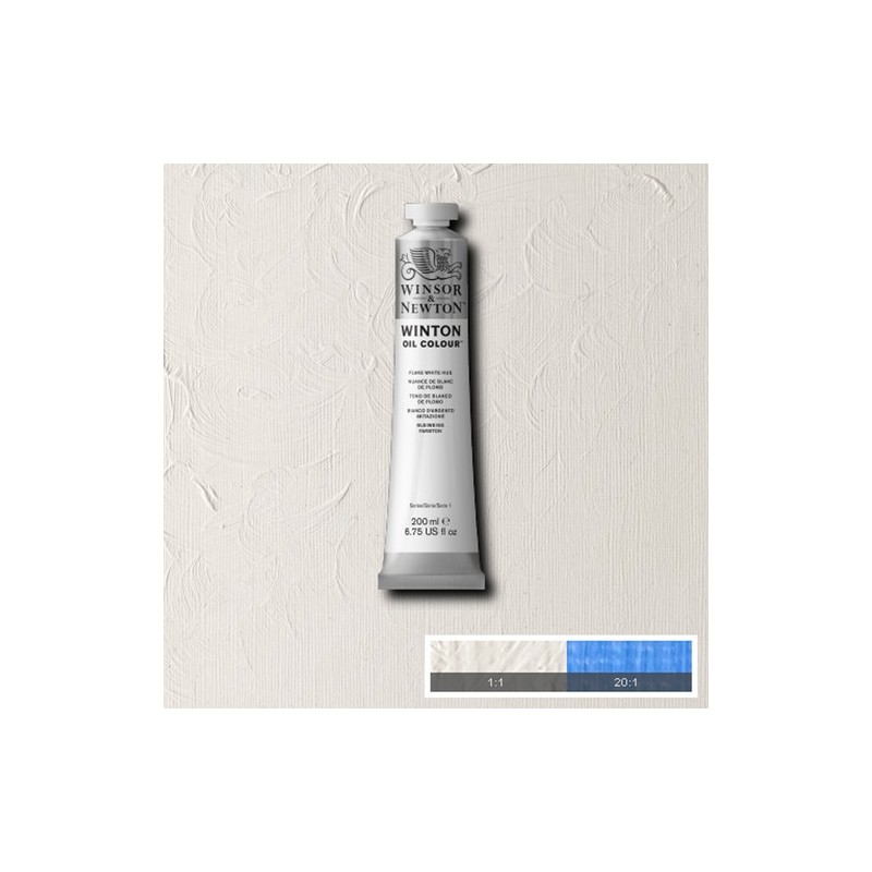 Material Bellas Artes - Pintura - Óleo Winsor & Newton Winton color Blanco de Plomo (200 ml) | totenart.com