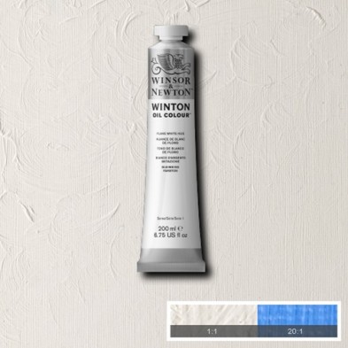 Material Bellas Artes - Pintura - Óleo Winsor & Newton Winton color Blanco de Plomo (200 ml) | totenart.com