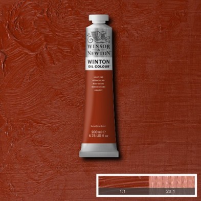 Material Bellas Artes - Pintura - Óleo Winsor & Newton Winton color Rojo Claro (200 ml) | totenart.com
