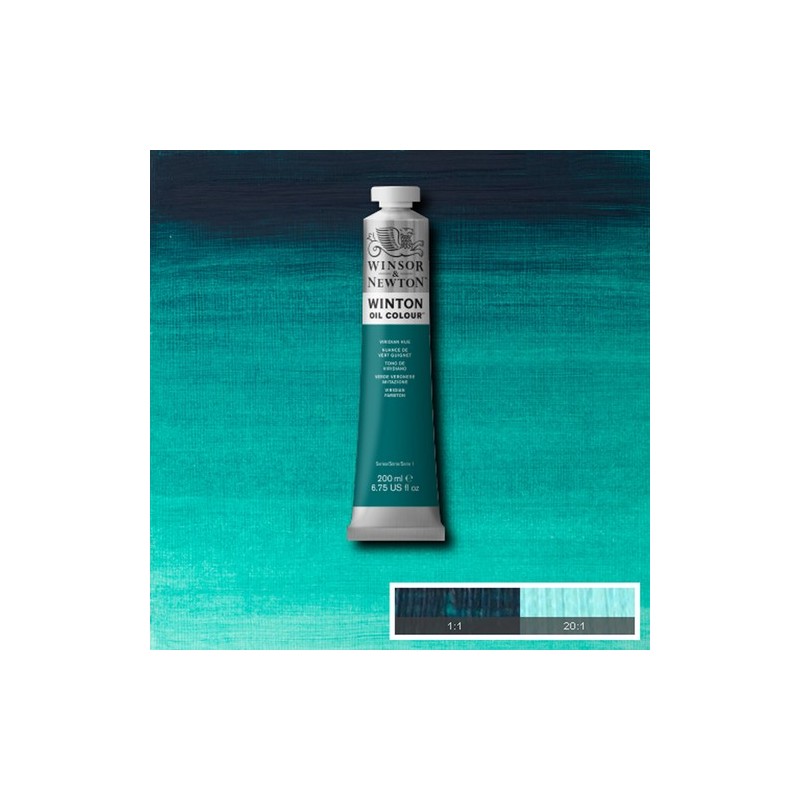 Material Bellas Artes - Pintura - Óleo Winsor & Newton Winton color Tono Viridiano (200 ml) | totenart.com