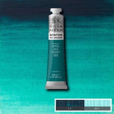 Material Bellas Artes - Pintura - Óleo Winsor & Newton Winton color Tono Viridiano (200 ml) | totenart.com