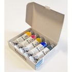 Material Bellas Artes - Pintura - Caja acuarelas MaimeriBlu, 5 tubos 12 ml ** | totenart.com