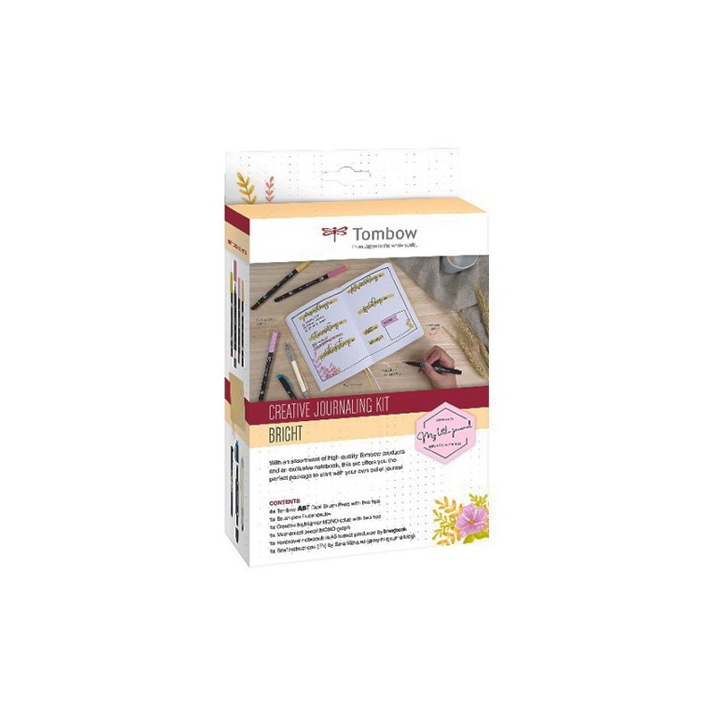 Material Bellas Artes - Pintura - Set Creativo Bullet Journaling Tombow, Bright | totenart.com
