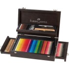 Material Bellas Artes – pintura-y-dibujo - Estuche de madera “Art & Graphic Collection” 125 piezas Faber Castell  | totenart.com