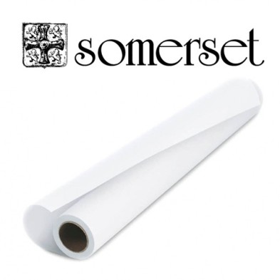 Material Bellas Artes - Pintura - Rollo Papel Somerset 100% algodón, Satinado, 300 gr., 152,4 cm x 10m. (Blanco natural) | toten
