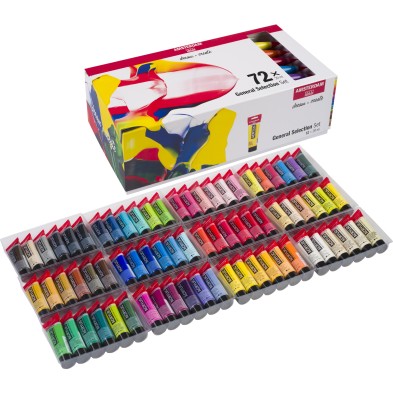 Material Bellas Artes - Pintura - Set Selección General acrílicos Amsterdam, Standard Series (72 colores x 20 ml) | totenart.com