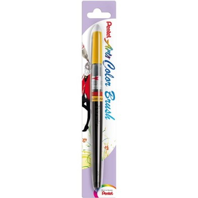 Material Bellas Artes - Pintura - Pincel \"Colour Brush\" recargable Pentel, Naranja Amarillo 140 | totenart.com
