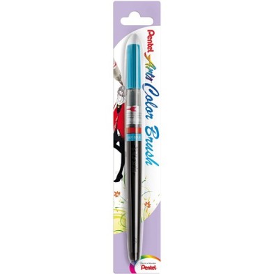 Material Bellas Artes - Pintura - Pincel \"Colour Brush\" recargable Pentel, Azul Cielo 110 | totenart.com