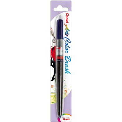 Material Bellas Artes - Pintura - Pincel \"Colour Brush\" recargable Pentel, Azul Acero 117 | totenart.com