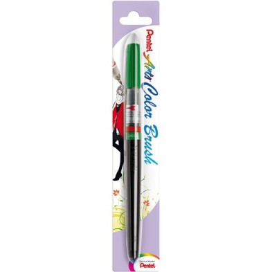 Material Bellas Artes - Pintura - Pincel \"Colour Brush\" recargable Pentel, Verde 104 | totenart.com