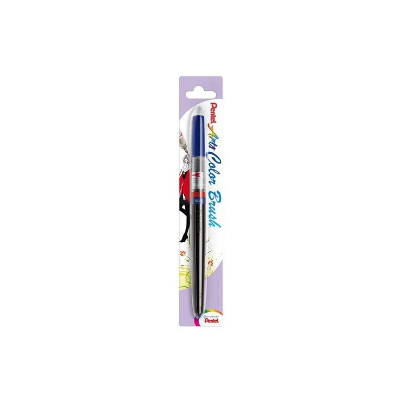 Material Bellas Artes - Pintura - Pincel \"Colour Brush\" recargable Pentel, Azul 103 | totenart.com