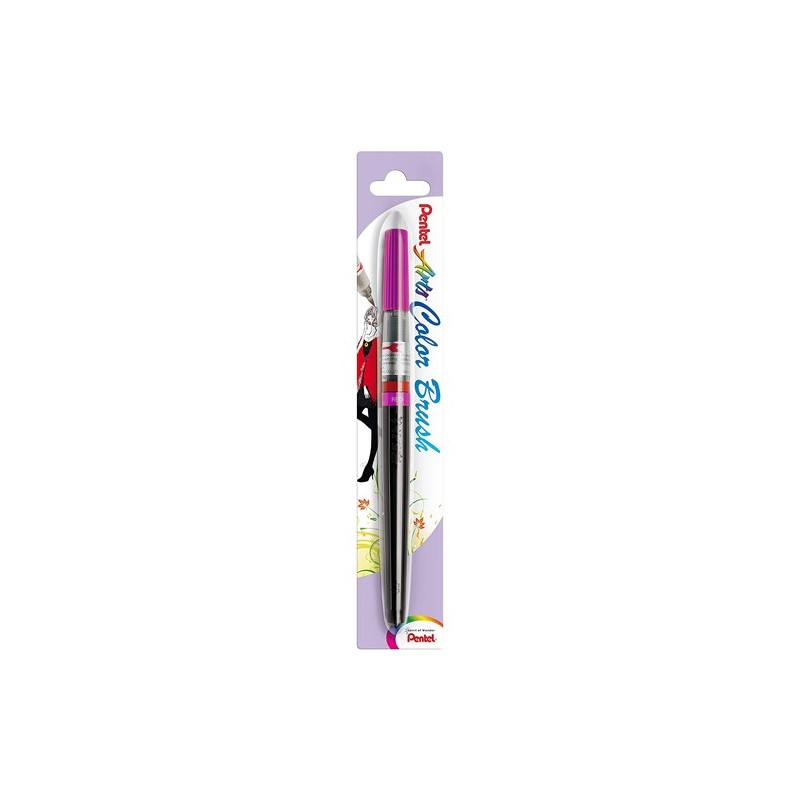 Material Bellas Artes - Pintura - Pincel \"Colour Brush\" recargable Pentel, Morado 150 | totenart.com