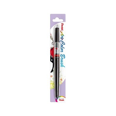 Material Bellas Artes - Pintura - Pincel \"Colour Brush\" recargable Pentel, Negro 101 | totenart.com