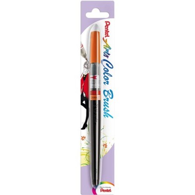 Material Bellas Artes - Pintura - Pincel \"Colour Brush\" recargable Pentel, Naranja 107 | totenart.com