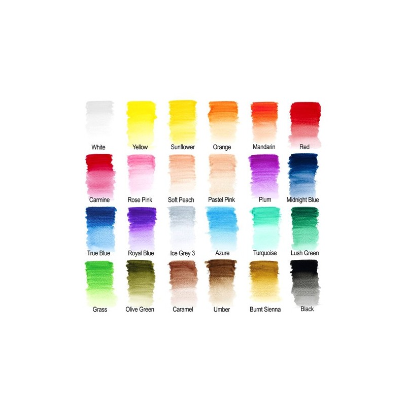 Material Bellas Artes – pintura-y-dibujo - - Estuche de 24 lápices acuarela Studio Collection Winsor&Newton  | totenart.com