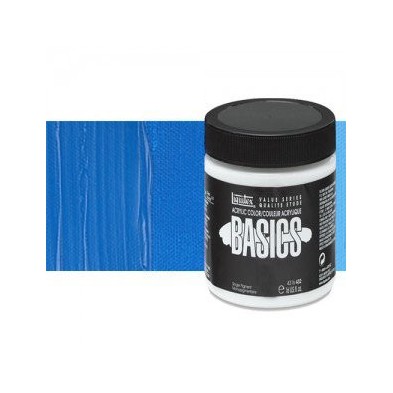 Material Bellas Artes - Pintura - Acrilico Liquitex Basics Tono Azul Ceruleo, 946 ml. | totenart.com