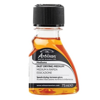 Materiales Bellas Artes-Pintura-Artisan Medium de Secado Rapido W&N, 75 ml.