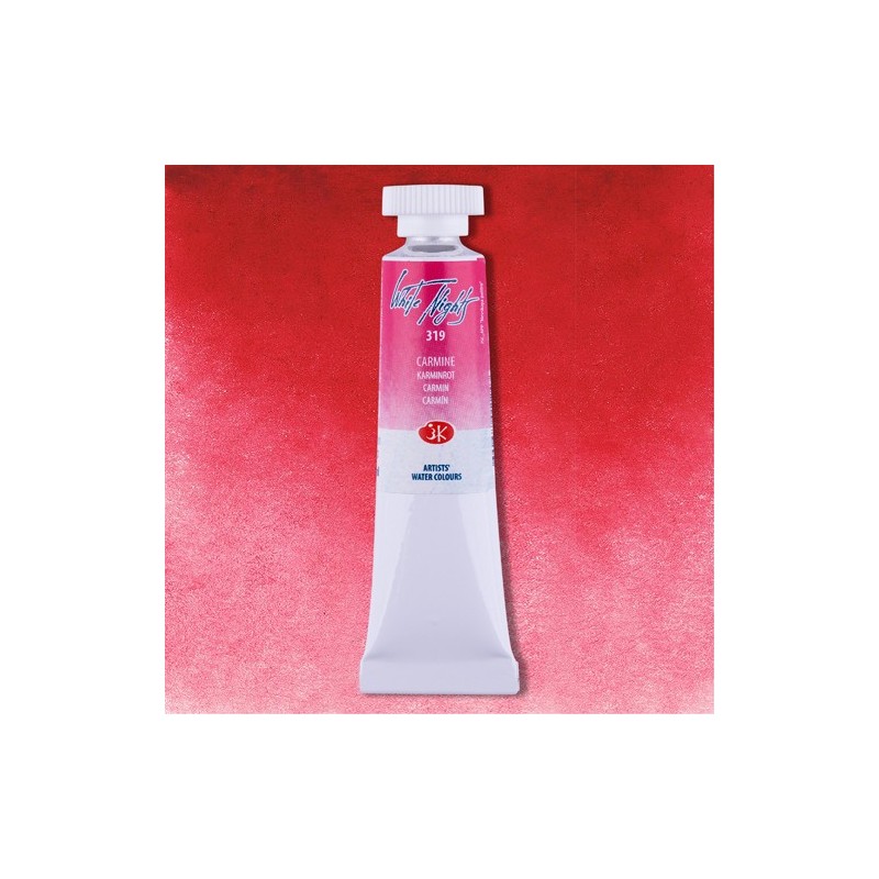 Material Bellas Artes - Pintura - Acuarelas White Nights en tubo 10 ml. Tono Carmín 319 | totenart.com