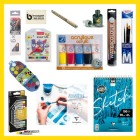 Material Bellas Artes - Pintura - Pack Intermedio - Curso Jenn Galeote Art | totenart.com