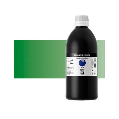 Acuarela Liquida Vallejo n. 530 Verde Intenso, 500 ml.