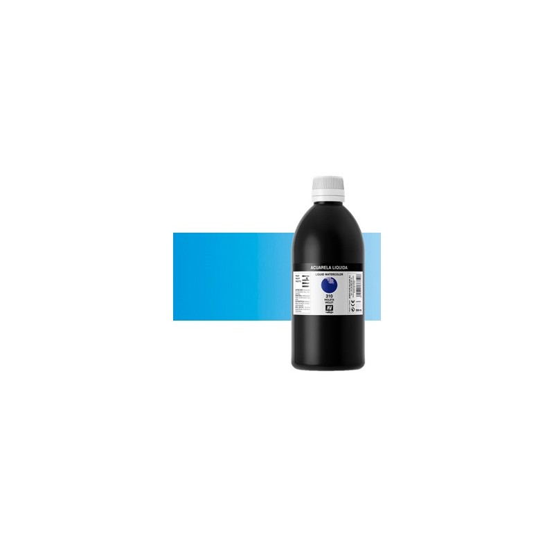 Acuarela Liquida Vallejo n. 430 Azul Celeste, 500 ml.
