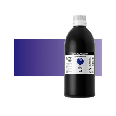 Acuarela Liquida Vallejo n. 310 Violeta, 500 ml.